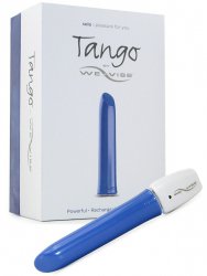 Перезаряжаемый вибромассажер We-Vibe Tango – голубой