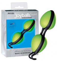 Вагинальные шарики Joyballs Secret со смещенным центром тяжести – зеленый