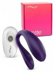 Премиальный вибратор для пар с дистанционным пультом We-Vibe Unite – фиолетовый