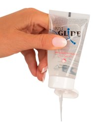 Интимная смазка Just Glide Strawberry на водной основе, клубника, 50 мл
