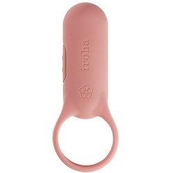 Эрекционное кольцо iroha paiRING+ Coral Pink с усиленной вибрацией