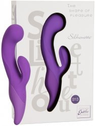 Вибромассажер Silhouette S13 со стимуляцией клитора – фиолетовый