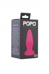 Анальная втулка 13,7 см TOYFA POPO Pleasure – розовый 