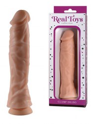 Реалистичный фаллоимитатор Real Toys №8 с присоской – телесный