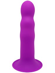 Рельефный фаллоимитатор Adrien lastic Hitsens 3, 18,2 см, силикон, фиолетовый