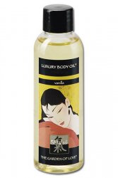 Съедобное массажное масло Shiatsu Luxury - ваниль