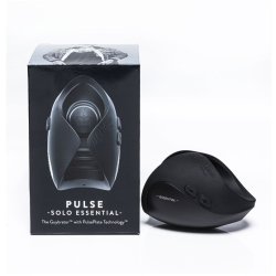 Инновационный мастурбатор для мужчин «Pulse Solo Essential The Guybrator» с пульсацией