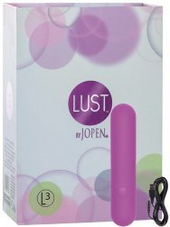 Перезаряжаемый мини-вибромассажер Lust by Jopen L3 – фиолетовый