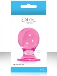Средняя анальная пробка Orbite Pleasures - Pink
