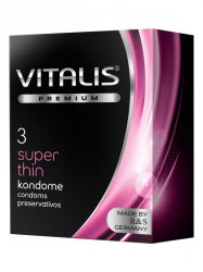 Презервативы Vitalis №3 Super Thin ультратонкие
