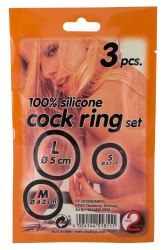 Набор эрекционных колец Cock Ring Trio by You2Toys
