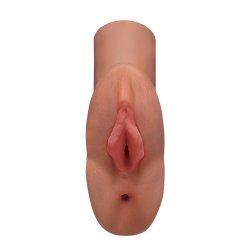 Мастурбатор в форме вагины и ануса PDX Plus Perfect Pussy Double Stroker Tan