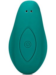 Парный вибратор Couple Toy with Remote Control, с пультом Д/У, 10 см, 10 скоростей, бирюзовый