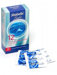 Презервативы Sitabella Light с продлевающим эффектом особо увлажненные – 12 шт