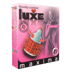 Презерватив Luxe «Конец света» со стимулирующими усиками - 1 шт