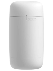 Элегантный мастурбатор Tenga Puffy Sugar White, 16,5 см, ТПЭ, белый