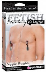 Зажимы для сосков с регулировкой веса Fetish Fantasy Extreme