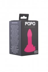 Анальная втулка 11,8 см TOYFA POPO Pleasure – розовый 