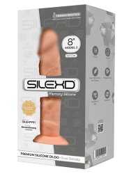 Реалистичный фаллоимитатор SILEXD Model 2, 19,7 см, силикон, светлый телесный