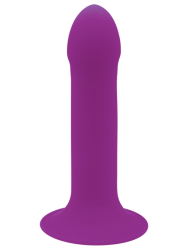 Нереалистичный фаллоимитатор Adrien lastic Hitsens 6, 13,5 см, силикон, фиолетовый