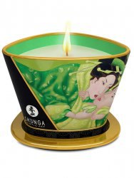 Массажное арома масло в виде свечи Exotic Green Tea Зеленый чай – 170 мл