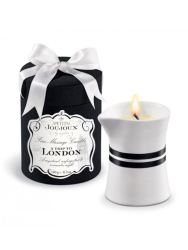 Массажная свеча Petits JouJoux London свежесть, на основе натуральных компонентов, 190 гр