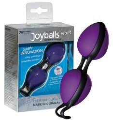 Вагинальные шарики Joyballs Secret со смещенным центром тяжести – фиолетовый