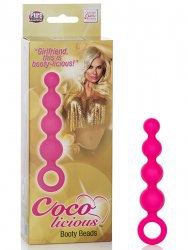 Анальная елочка Coco Licious Booty Beads – розовый