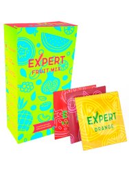 Гладкие презервативы EXPERT Fruit Mix, с ароматом фруктов, 12 шт