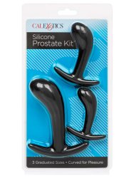 Набор анальных пробок California Exotic Novelties Silicone Prostate Kit, 3 размера, силикон