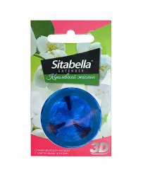 Насадка-презерватив Sitabella 3D с эластичными усиками – Королевский жасмин
