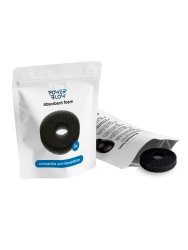 Комплект впитывающих насадок к мастурбатору Kiiroo Powerblow Absorbent Foam, 5 шт, черный