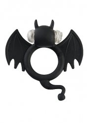 Эрекционное кольцо с вибрацией Bad Bat