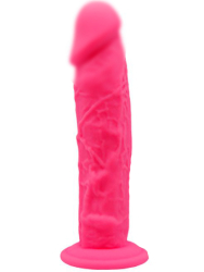 Реалистичный фаллоимитатор SILEXD Model 2, 19,7 см, силикон, розовый