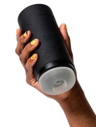 Нереалистичный мастурбатор Romp Dash, 20 см, ТПЭ, черный