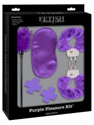 Набор для интимных удовольствий Purple Passion Kit - фиолетовый