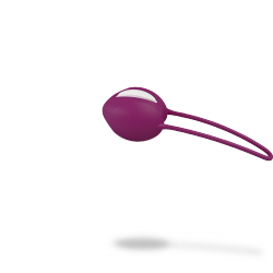 Вагинальный шарик Smartball Uno с шариками внутри – фиолетовый
