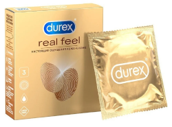 Презервативы Durex 3 RealFeel Для естественных ощущений