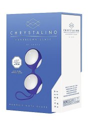 Вагинальные шарики Chrystalino Ben Wa (Medium) белые