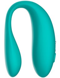 Парный вибратор Amovibe TWIN Tiffani, 8 см, 4 режима, управление через приложение, силикон, тиффани