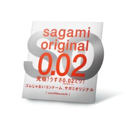 Презервативы Sagami Original 002 1'S  полиуретановые, 1 шт.