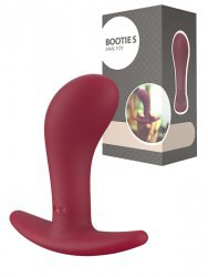 Анальная пробка малого размера Bootie Small – бордовый