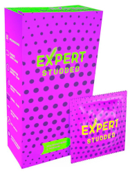 Рельефные презервативы EXPERT Studded, облегающие, точечные, 12 шт
