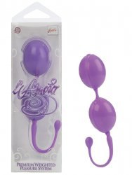 Вагинальные шарики L’Amour овальные – фиолетовый