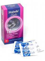 Презервативы Sitabella Light с продлевающим эффектом особо тонкие – 12 шт