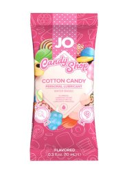Одноразовый вкусовой лубрикант со вкусом сахарной ваты Candy Shop Cotton Candy, 10 мл