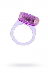 Эрекционное виброкольцо TOYFA Love Ring - фиолетовый