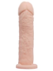 Реалистичная насадка удлинитель Pretty Love Penis sleeve Medium, 16 см, телесный