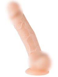Реалистичный вибратор Alive Cesar, с ротацией, с проводным пультом, 17,5 см, ТПЕ, телесный