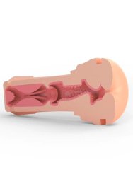 Рукав для мастурбатора Mystim O(h)PUSH ME Donut, внутренний,  17,5 см, ТПЕ, телесный